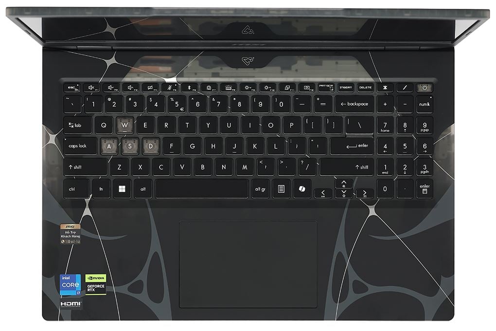 Ảnh minh họa Laptop MSI Gaming Cyborg 15 B13WFKG - 658VN (i7 13620H, 16GB, 1TB, RTX 5060 8GB, Full HD 144Hz, Win11) 3