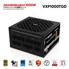  Bộ Nguồn Máy Tính VSP SENRAKUEN VXP1000TGD 1000W 80 Plus Gold 