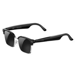  Kính thông minh W100D, Hỗ trợ dịch thuật thông minh AI/ Đàm thoại AI/ Gọi điện BT (Màu đen) 
