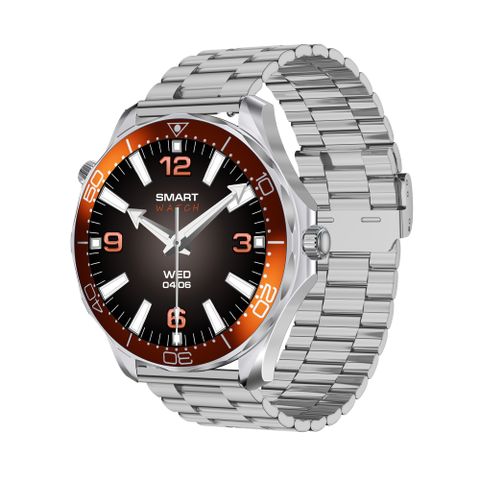 Huadai HD35 Orange Metal – Smartwatch 1.52″ Theo Dõi Sức Khỏe & Thể Thao