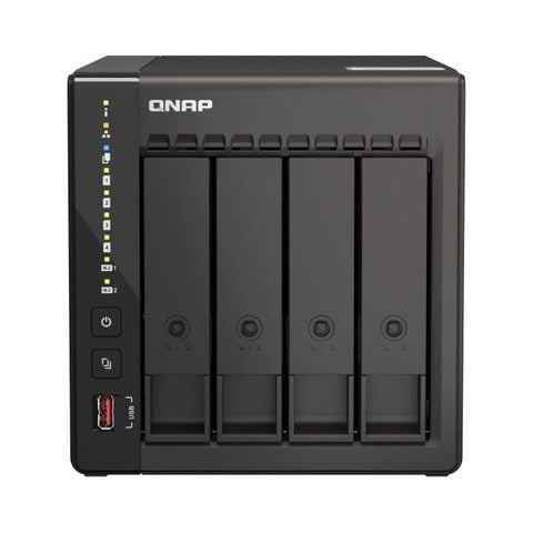 QNAP QVP-41C – NVR 4 bay, 24 camera, giải pháp gọn nhẹ