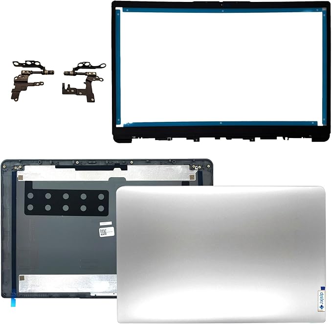 Thay Vỏ Laptop Lenovo Ideapad 1-15ADA7 82R1 82U4 1 15AMN7 82VG 82X5 1 15ALC7 82R4 Series Laptop Rear Case Top Lid 5CB1M48453 5CB1F36621 5B30S19034 Replacement LCD Cover Back with Bezel with Hings for Zin