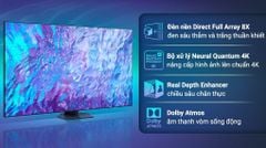  Smart Tivi QLED Samsung AI 4K 85 inch QA85Q80C 