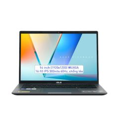  Laptop Asus Vivobook S 14 S3407CA-LY096WS (Ultra 7-255H/ Onboard graphics/ 16GB/ 512GB/ Windows 11 + Office + Microsoft) 