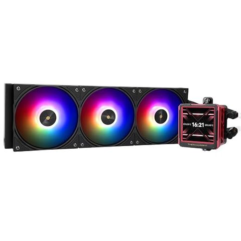 Tản nhiệt CPU dạng lỏng Thermalright FW 360 màu đen ARGB, màn hình LCD IPS
