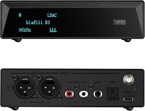 B3 Professional XLR Bluetooth v5.1: Bộ thu nhạc LDAC & aptX HD chuẩn Studio