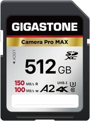  Thẻ Nhớ SDXC Gigastone 512GB 4K A2 170MB/s 