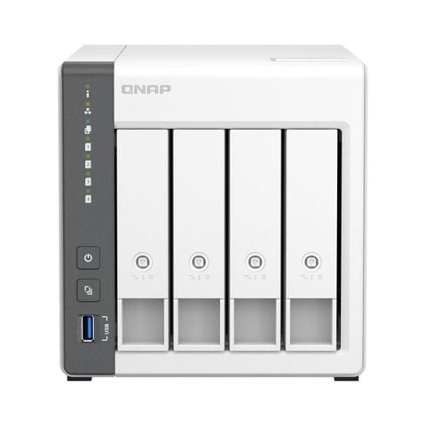 NAS QNAP TS-433-4G 4 Bay tiết kiệm điện, bền bỉ