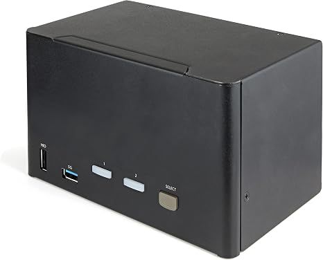Bộ Chuyển KVM StarTech 2 Cổng Quad DisplayPort 4K 60Hz