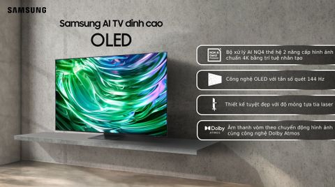Smart Tivi OLED Samsung AI 4K 65 inch QA65S90D