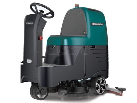 Máy chà sàn liên hợp ngồi lái Clepro C100B NEW