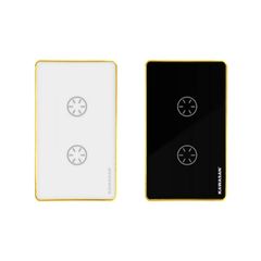  Công tắc cảm ứng 2 nút thông minh Wifi KAWA BLE-2N-T/D 