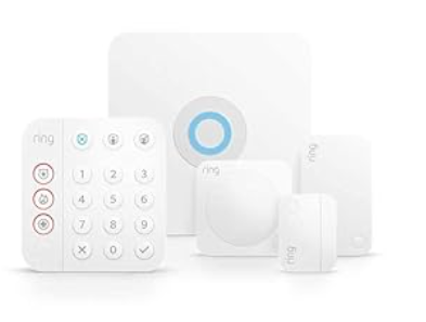 Bộ 5 Ring Alarm — An ninh không dây, mở rộng, app điều khiển, giám sát 24/7, hỗ trợ Alexa.