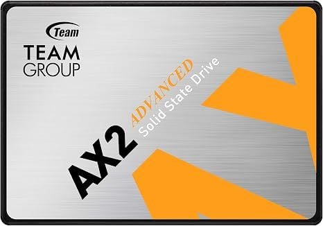 Ổ cứng SSD TEAMGROUP AX2 256GB 3D NAND TLC 2.5 inch SATA III 520MB/s T253A3256G0C101