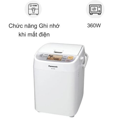 Máy làm bánh mì Panasonic SD-P104WRA