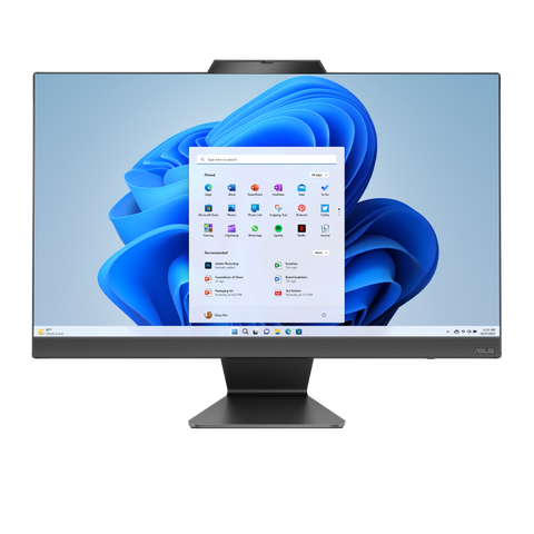 ASUS M3402WFA Black – All in One 24 inch gọn gàng, mạnh mẽ