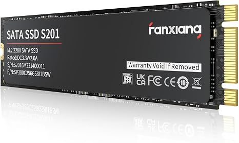 Ổ cứng SSD Fanxiang S201 256GB M.2 SATA 2280 SATA III 6Gb/s 3D NAND TLC 550MB/s