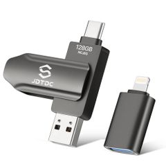  JDTDC 3-in-1 Auto Backup USB Flash Drive 128GB – Sao Lưu Đa Thiết Bị 