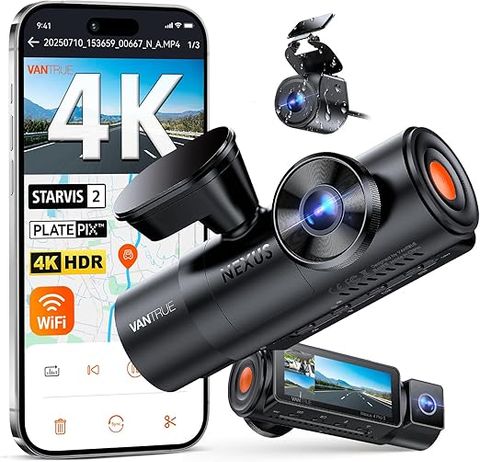 Vantrue N4 Pro S: Camera Hành Trình 3 Kênh Triple STARVIS 2 & 4K Ultra HD