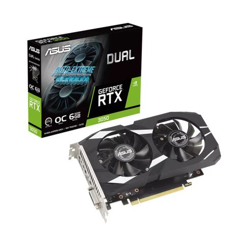 Card màn hình Asus DUAL RTX 3050 O 6G