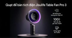  Quạt để bàn tích điện Jisulife Table Fan Pro 3 10000mAh 