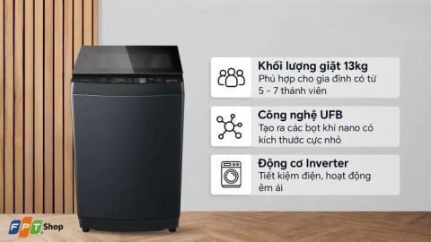 Toshiba Inverter 13 kg AW-DUM1400LV(MK)