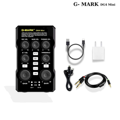  Box Livestream G-Mark DG4 Mini - Thu Âm, Hát Live Stereo 