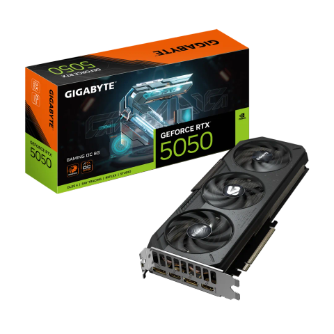 Card màn hình Gigabyte GeForce RTX 5050 GAMING OC 8GB GDDR6