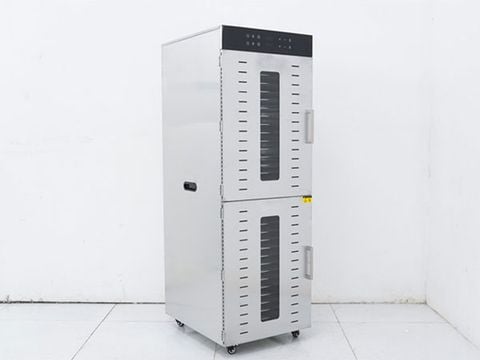 Tủ sấy khô thực phẩm công nghiệp NewSun 2 lớp 32 khay SS-32H