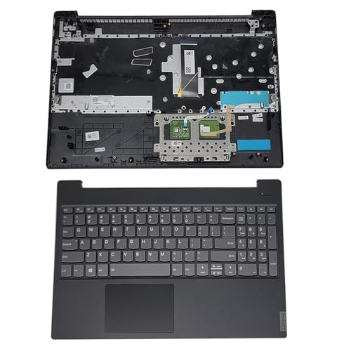 Ảnh minh họa Thay Vỏ Laptop Lenovo Ideapad S340-15IWL S340-15API S340-15IIL S340-15 81N8 Laptop Upper Case Palmrest Backlit Keyboard Touchpad Assembly Part 5CB0S18753 5CB0S18817 5CB0S18691 Black New Replacement for Zin 3