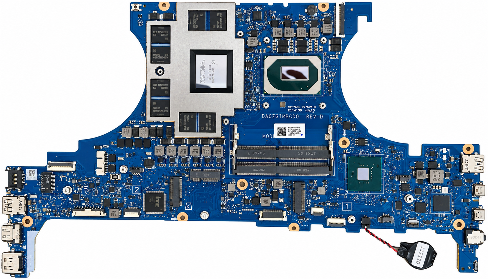 Mainboard Acer CC715-91P XEON W-10885M SRH8L RTX 5000 16GB new hãng DA0ZGIMBCD0 NB.C5F11.001