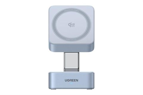 Đế sạc nhanh không dây 2 in 1 Qi2.2 25W Magnetic Ugreen Magflow