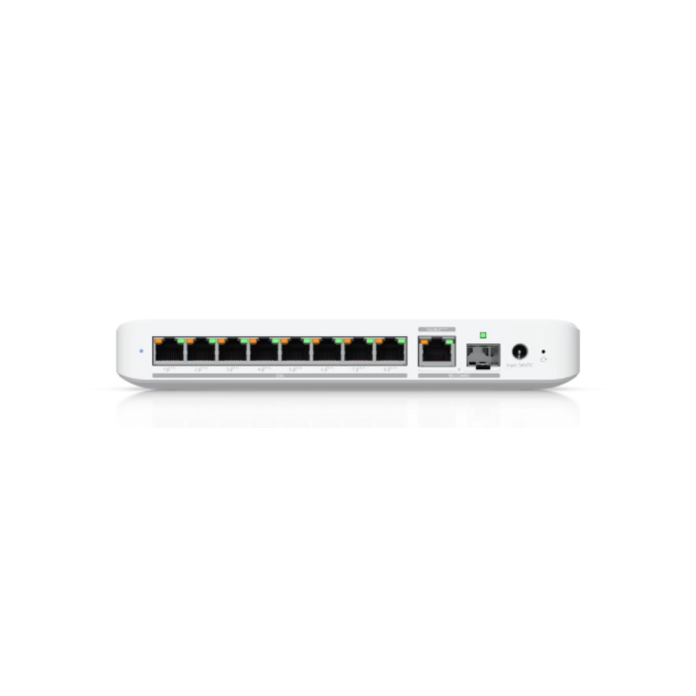 Ảnh minh họa Switch PoE+++ Unifi Flex 2.5G PoE USW-Flex-2.5G-8-PoE (10 port/ 10/100/1000/2500/10000 Mbps/ SFP+) 1