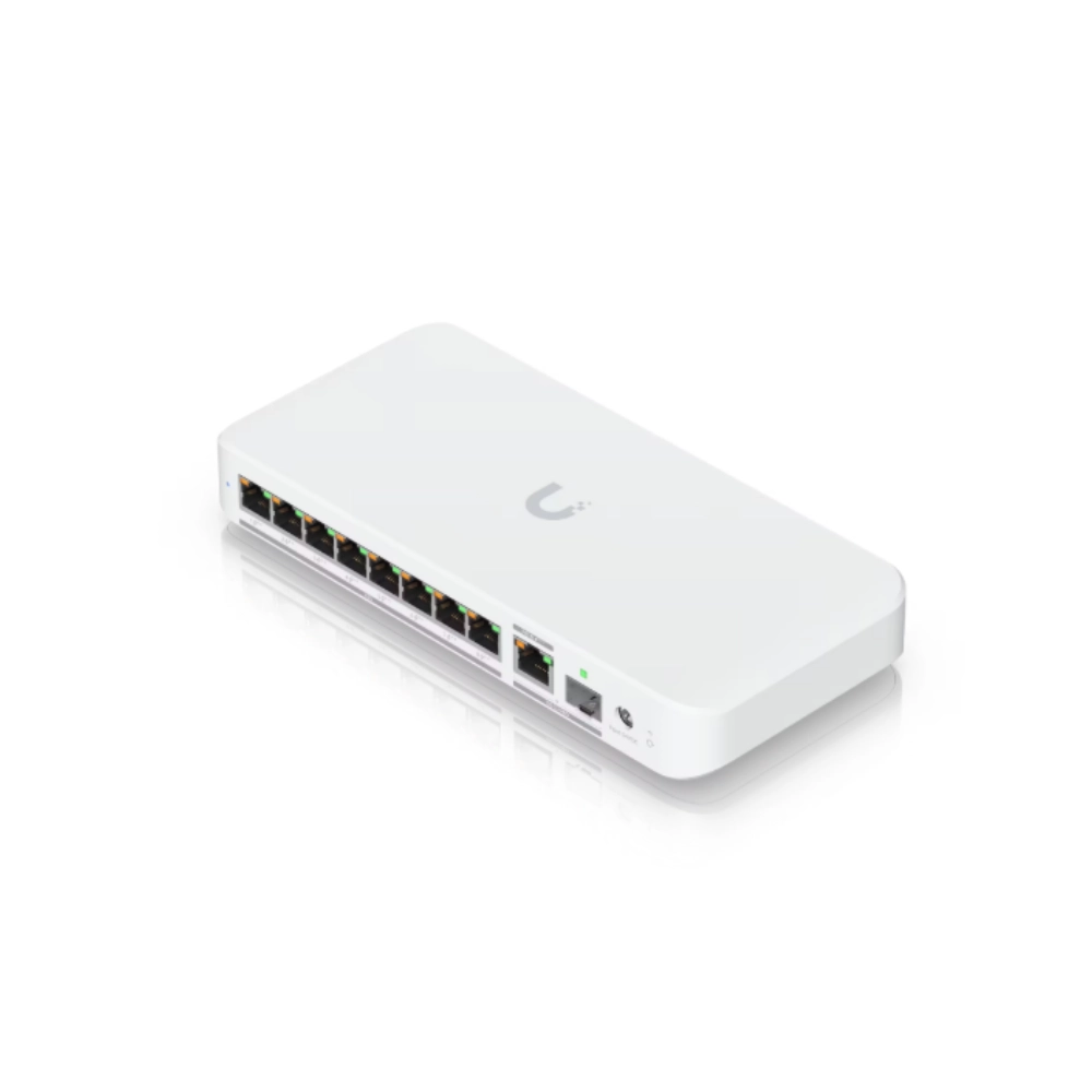 Ảnh minh họa Switch PoE+++ Unifi Flex 2.5G PoE USW-Flex-2.5G-8-PoE (10 port/ 10/100/1000/2500/10000 Mbps/ SFP+) 3