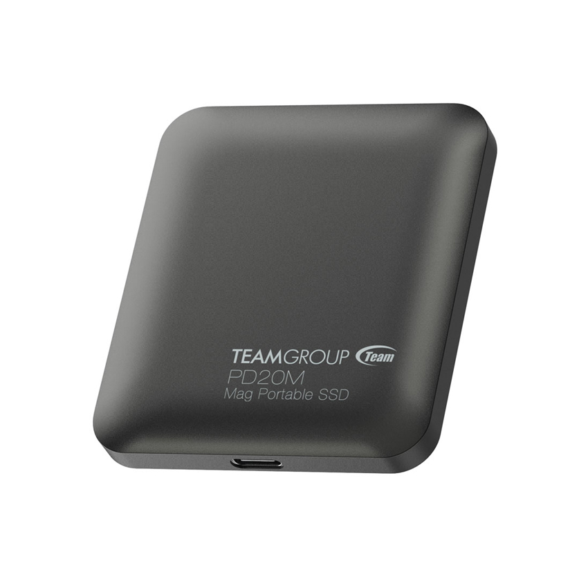 Ảnh minh họa Ổ cứng di động Teamgroup SSD 1TB USB3.2 Gen2x2 PD20M Mag màu đen TPSEG2001T0C108 (Đọc 2000MB/s-Ghi 2000MB/s) 1