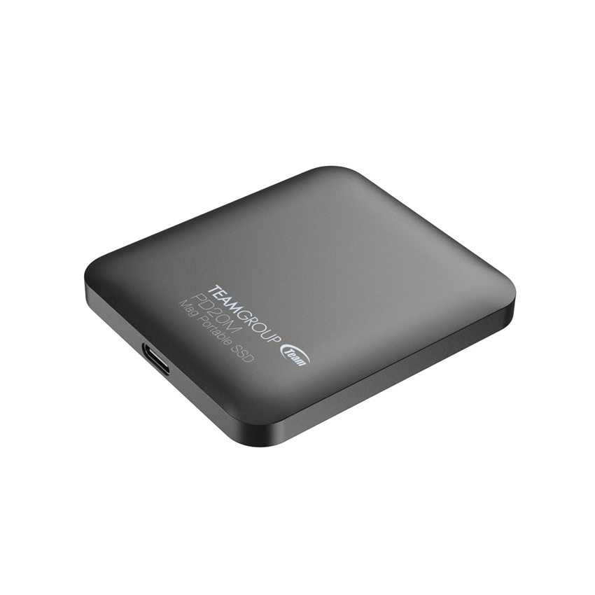 Ảnh minh họa Ổ cứng di động Teamgroup SSD 2TB USB3.2 Gen2x2 PD20M Mag màu đen TPSEG2002T0C108 (Đọc 2000MB/s-Ghi 2000MB/s) 2
