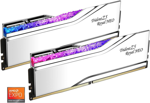 Ram GSKILL Trident Z5 Royal Neo DDR5 RAM 96GB (2x48GB) 6000MT/s F5-6000J3036F48GX2-TR5NS ( AMD Expo / XMP ) CL30