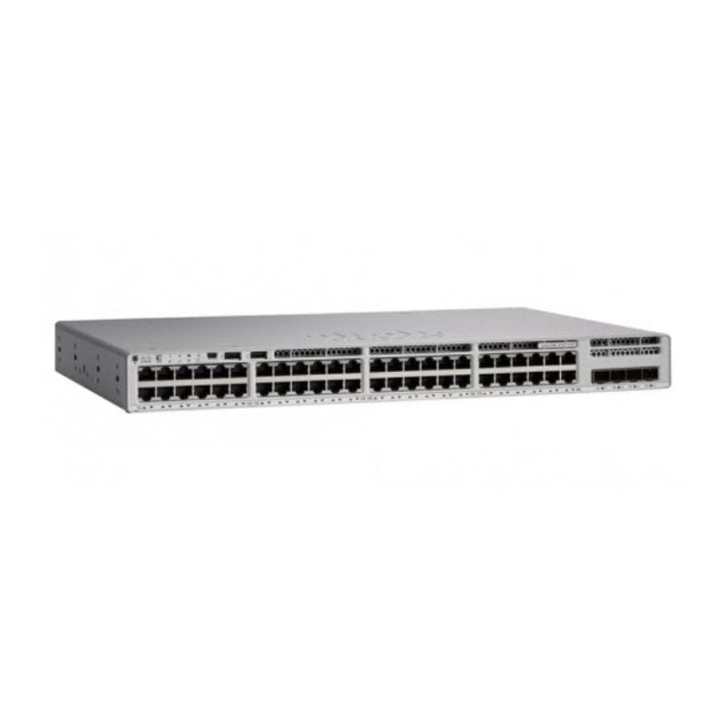 Switch Cisco C9200-48PXG-E 48 ports full PoE+ (8 mGig ports up to 10G, 40 ports up to 1G)