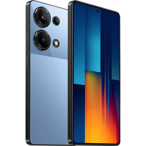 POCO M6 Pro Xanh Dương – AMOLED 120 Hz, chip Helio G99, sạc nhanh
