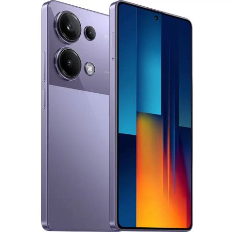 POCO M6 Pro Tím – Thiết kế trẻ trung, hiệu suất & sạc nhanh