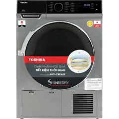  Toshiba TD-K90MEM(SK): Máy sấy 8 kg kiểu condenser – hiệu suất cao & chăm sóc quần áo chuyên sâu 