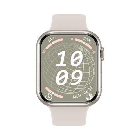 Huadai HD9 Smartwatch Silver – Đồng Hồ Thông Minh Màn 1.75″ Bluetooth 5.3