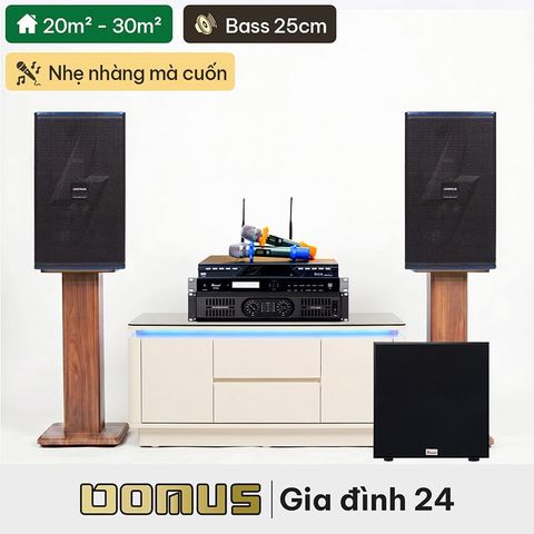 Dàn karaoke gia đình Domus 24 (Domus DP-6210 MAX)