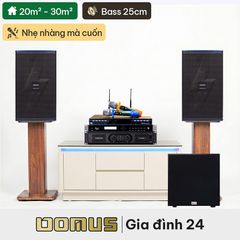  Dàn karaoke gia đình Domus 24 (Domus DP-6210 MAX) 