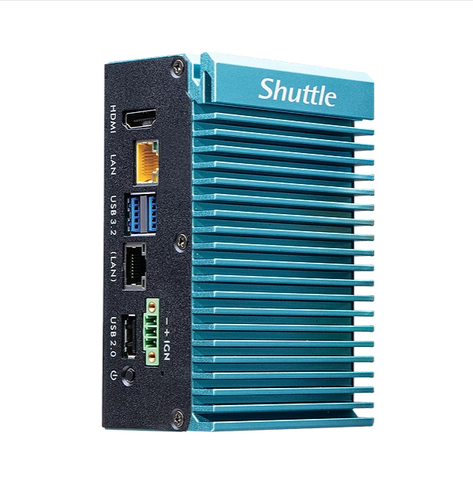 Máy Tính Công Nghiệp Shuttle SPCEL02 Intel N100 Edge IoT