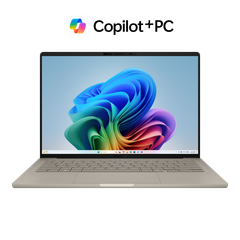  ASUS Zenbook A14 UX3407 Zabriskie Beige – Laptop AI siêu nhẹ 