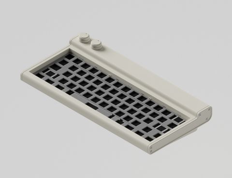 Bays60 Keyboard - Cream-coating