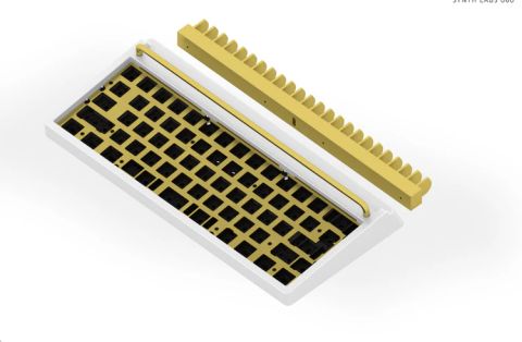 Keebwerk Synth Labs 060 Keyboard - White