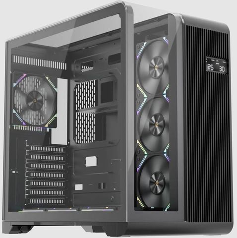 Case 1stPlayer RT7 ARGB Black – Không gian showcase cho PC gaming