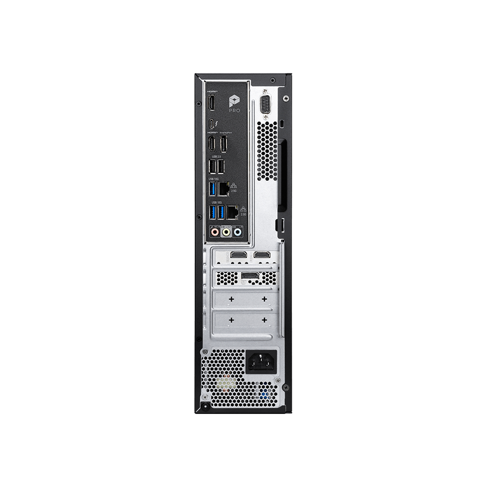 Ảnh minh họa PC AI MSI PRO DP80 AI A2G-084XVN (Core Ultra 225 | 16GD5(8G*2) | 512GSSD | WF/BT | 300W | nOS | KB&amp;M | 3Y | ĐEN) (9S6-B20811-084) 2